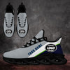 Custom Grey Blue Jersey MaxSoul Shoes and Hat Combo Offer Personalized ZH-bd0b007e-ac