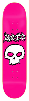 ZERO "METAL SINGLE SKULL" 8.25" SKATEBOARD DECK