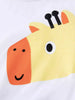 Children's Cartoon Animal Print Short Sleeve T-Shirt by Simply Love