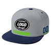 Custom Grey Blue Jersey MaxSoul Shoes and Hat Combo Offer Personalized ZH-bd0b007e-ac