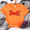 I Put the D in Devil Shirts For Couples Funny Matching Him & Her Halloween T-Shirts by Adorb Custom Tees