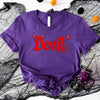 I Put the D in Devil Shirts For Couples Funny Matching Him & Her Halloween T-Shirts by Adorb Custom Tees
