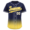 Custom Blue Yellow Fade Fashion Personalized Authentic Baseball Jersey BSBJ01-D0a70e9