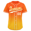 Custom Yellow Orange Fade Fashion Personalized Authentic Baseball Jersey BSBJ01-D0a70c8