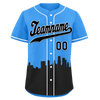 Custom Blue Black City Edition Personalized Authentic Baseball Jersey BSBJ01-D017132