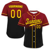 Custom Red Black Fade Fashion Personalized Authentic Baseball Jersey UN002-bd0b007b-9