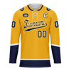 Custom Yellow Personalized Hockey Jersey HCKJ01-D0a70cb