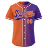 Custom Orange Purple Gradient Fashion Personalized Authentic Baseball Jersey BSBJ01-D0a7a08