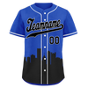 Custom Blue Black City Edition Personalized Authentic Baseball Jersey BSBJ01-D017138