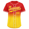 Custom Red Yellow Fade Fashion Personalized Authentic Baseball Jersey BSBJ01-D0a70d7