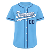 Custom Aqua Classic Style White Personalized Authentic Baseball Jersey BSBJ01-bd0fa0d