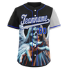 Custom Black Gray Skull Fashion Personalized Authentic Baseball Jersey BSBJ01-D017144