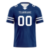 Custom Blue Classic Style Personalized Authentic Football Jersey FBJ02-bd0a70bf