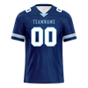 Custom Blue Classic Style Personalized Authentic Football Jersey FBJ02-bd0a70a7