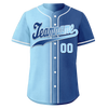 Custom Blue Gradient Fashion Personalized Authentic Baseball Jersey BSBJ01-D0a7078