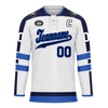 Custom White Blue Personalized Hockey Jersey HCKJ01-D0a70e0