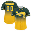 Custom Green Yellow Fade Fashion Personalized Authentic Baseball Jersey UN002-bd0b007b-ab