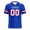 Custom Blue Classic Style Personalized Authentic Football Jersey FBJ02-bd0a70ca