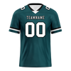 Custom Cyan Classic Style Personalized Authentic Football Jersey FBJ02-bd0a70ab