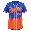 Custom Blue Orange City Edition Personalized Authentic Baseball Jersey BSBJ01-D017140