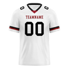 Custom White Black Classic Style Personalized Authentic Football Jersey FBJ02-bd0a700b