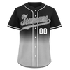 Custom Black Grey Fade Fashion Personalized Authentic Baseball Jersey BSBJ01-D0a70cf