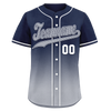 Custom Blue Grey Fade Fashion Personalized Authentic Baseball Jersey BSBJ01-D0a70b8