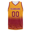 Custom Yellow Orange Fade Fashion Sports Uniform Basketball Jersey BBJ01-D020102-10