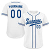 Custom White Classic Style Blue Personalized Authentic Baseball Jersey UN002-bd0b00d8-ab