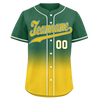 Custom Green Yellow Fade Fashion Personalized Authentic Baseball Jersey BSBJ01-D0a70ca