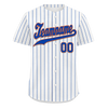 Custom White Classic Style Blue Personalized Authentic Baseball Jersey BSBJ01-bd0fa07