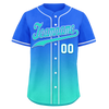 Custom Blue Cyan Fade Fashion Personalized Authentic Baseball Jersey BSBJ01-D0a70d8