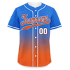 Custom Blue Orange Fade Fashion Personalized Authentic Baseball Jersey BSBJ01-D0a70b7