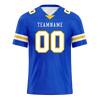 Custom Blue Classic Style Personalized Authentic Football Jersey FBJ02-bd0a70bb