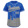 Custom Blue Gray City Edition Personalized Authentic Baseball Jersey BSBJ01-D017124