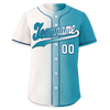 Custom White Blue Gradient Fashion Personalized Authentic Baseball Jersey BSBJ01-D0a7ab0