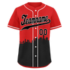 Custom Red Black City Edition Personalized Authentic Baseball Jersey BSBJ01-D017126