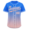 Custom Blue Pink Fade Fashion Personalized Authentic Baseball Jersey BSBJ01-D0a70e0