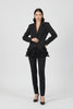 Women's Elegant 3D Floral Loose-Fit Blazer – Regular Length by FitiqueFit