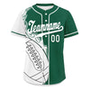 Custom Green White Classic Style Personalized Authentic Baseball Jersey UN002-D0b0a00-b0