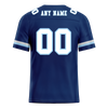 Custom Blue Classic Style Personalized Authentic Football Jersey FBJ02-bd0a70a7