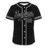 Custom Black Classic Style Black Personalized Authentic Baseball Jersey UN002-bd0b00d8-c0