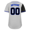 Custom Black Gray Skull Fashion Personalized Authentic Baseball Jersey BSBJ01-D017144