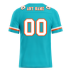 Custom Cyan Classic Style Personalized Authentic Football Jersey FBJ02-bd0a70ba