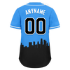 Custom Blue Black City Edition Personalized Authentic Baseball Jersey BSBJ01-D017132