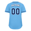 Custom Aqua Classic Style White Personalized Authentic Baseball Jersey BSBJ01-bd0fa0d