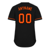 Custom Black Orange Classic Style Orange Personalized Authentic Baseball Jersey BSBJ01-bd0fa0b