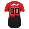 Custom Red Black City Edition Personalized Authentic Baseball Jersey BSBJ01-D017126