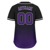 Custom Black Purple Fade Fashion Personalized Authentic Baseball Jersey BSBJ01-D0a70d0