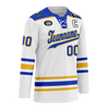 Custom White Blue Personalized Hockey Jersey HCKJ01-D0a70ab